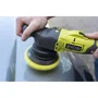 Ryobi Polisseuse Excentrique 18V ONE+ R18P-0 - Diamètre d'Oscillation 8 mm - Patins 125 mm inclus (Lustrage, Polissage, Finition)