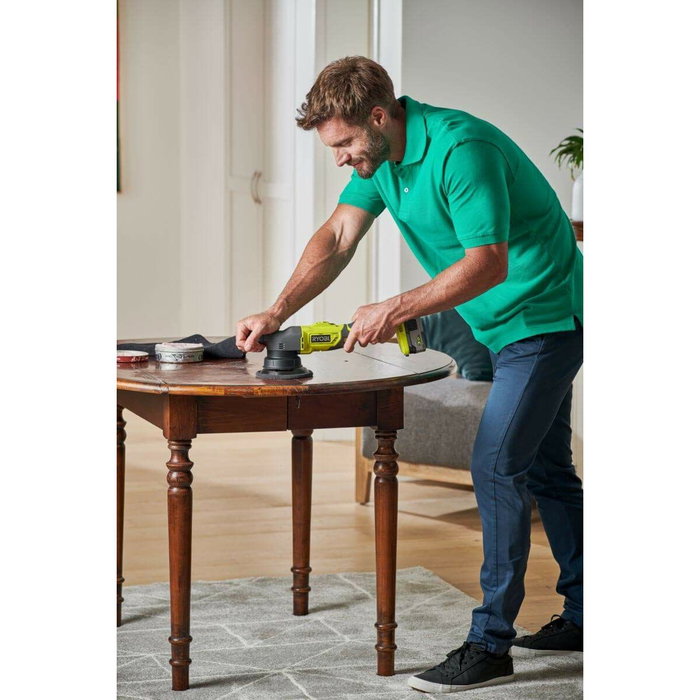Ryobi Polisseuse ONE+ 18V R18P-0 avec patin 125 mm
