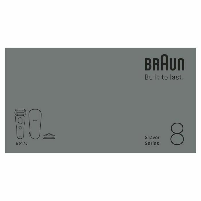 Braun Series 8 Rasoir électrique Noir