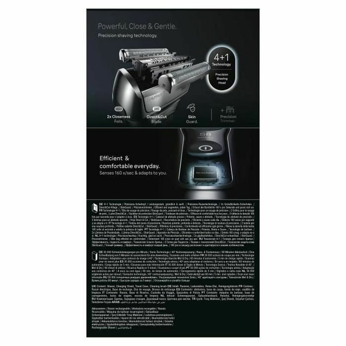Braun Series 8 Rasoir électrique Noir