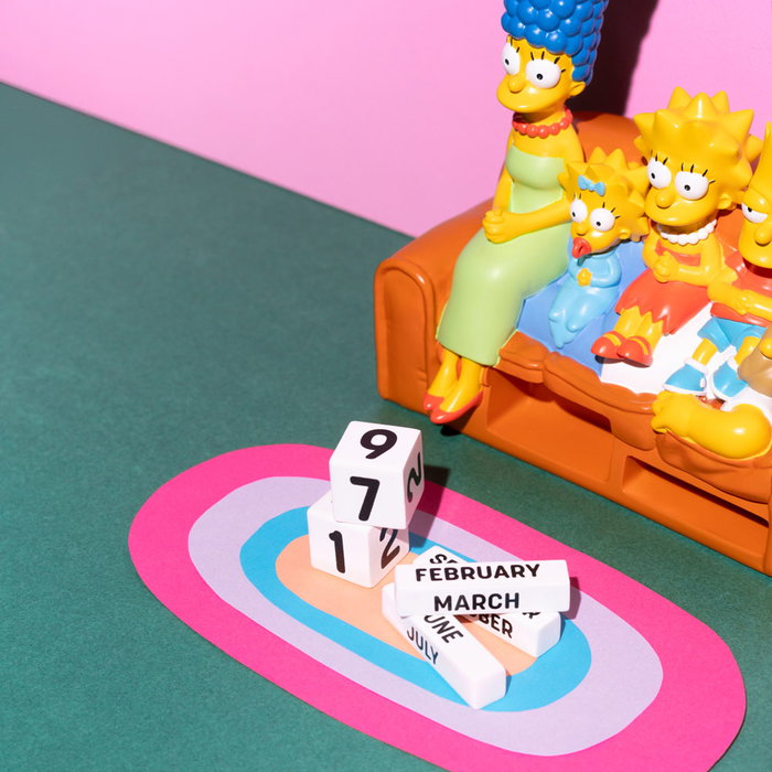 ERIK Calendrier perpétuel 3D Les Simpson ERIK Calendrier perpétuel 3D Les Simpson