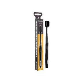 Nordics Oral Care Cepillo Dental Soft 6.580 - Brosses à dents souples pour adulte avec 6580 filaments, noir