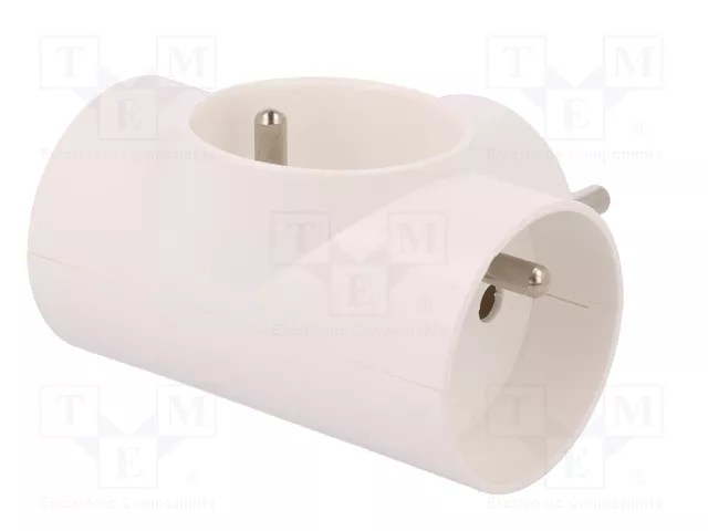 PAWBOL Multiprise d'alimentation AC 2P+PE 16A blanc