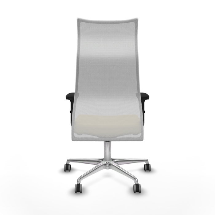 Piqueras y Crespo Chaise de Bureau Albacete Crème et Blanc Piqueras y Crespo Chaise de Bureau Albacete Crème et Blanc