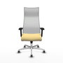 Piqueras y Crespo Chaise de Bureau Albacete Crème et Blanc