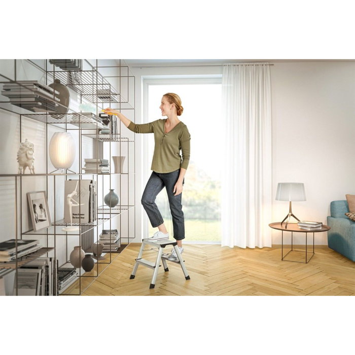 Hailo Escalier D60 StandardLine Aluminium Gris Hailo Escalier D60 StandardLine Aluminium Gris