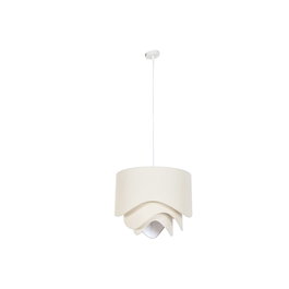 Suspension Home ESPRIT Beige Métal 50 W 50 x 50 x 38 cm