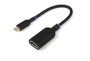 MicroConnect Adaptateur USB-C mâle vers HDMI femelle, 0,2m, Noir