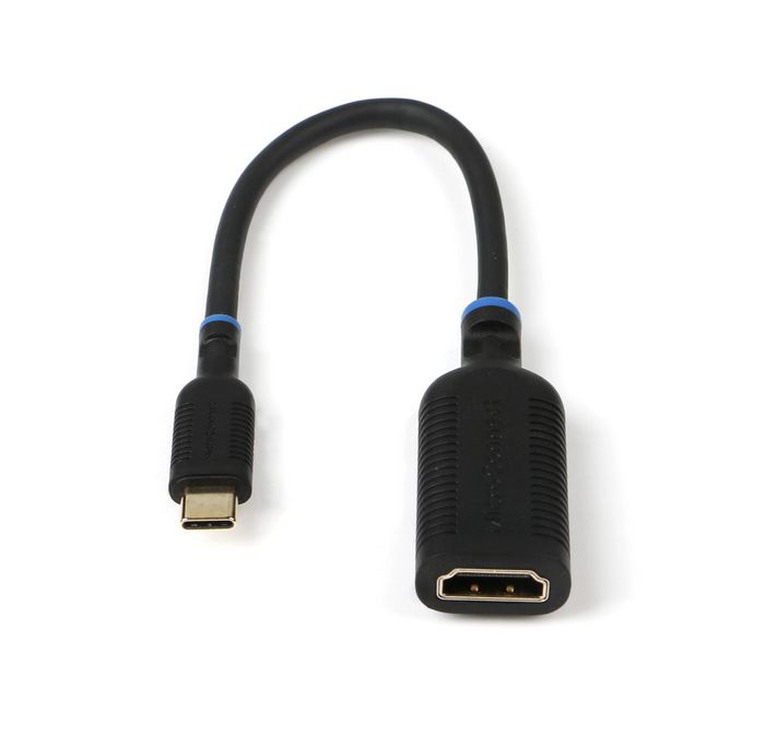 MicroConnect Adaptateur USB-C mâle vers HDMI femelle, 0,2m, Noir