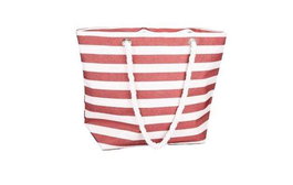 Poessa - Sac de plage Oxford Polyester 600, 59 x 19 x 40 cm, Rouge/Bleu - Modèles assortis