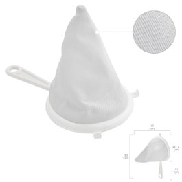 ORYX Colador de tela flanelle avec armature en plastique