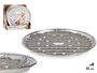 Kinvara Lot de 4 plaques à pizza en aluminium pour grill 32 x 3 x 32 cm (Set de 24)