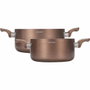 Arthur Martin AM9820 - Set de marmites 20-24 cm, Terracota