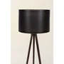 D By M.Red Lampadaire D Black Walnut Noir et Noyer