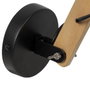 BigBuy Home Applique Murale Noir Beige Bois Fer