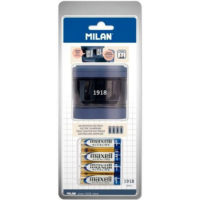 Taille-crayon Milan 1918 Électrique Blue marine Taille-crayon Milan 1918 Électrique Blue marine