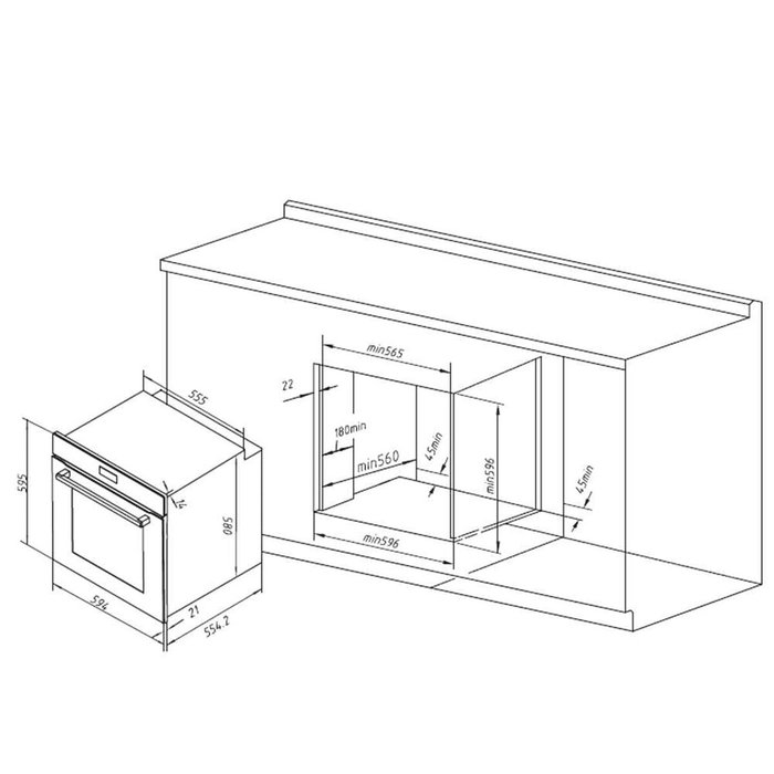 Cecotec Airfryer Bolero Hexa AF316000 81 L 3400 W Classe A Gris
