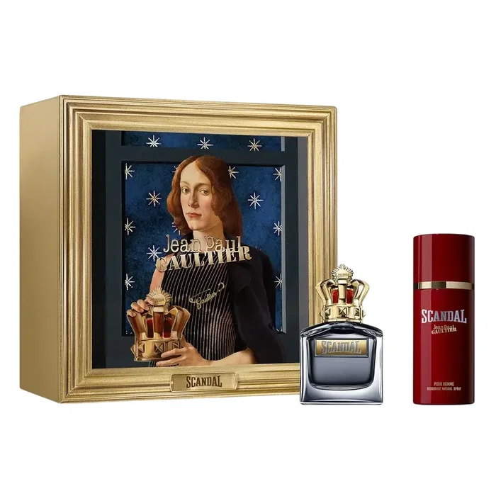 Jean Paul Gaultier Coffret Scandal pour Homme avec Eau De Toilette et Déodorant Spray Jean Paul Gaultier Coffret Scandal pour Homme avec Eau De Toilette et Déodorant Spray