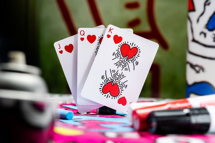 Theory11 Keith Haring jeu de cartes à jouer Theory11 Keith Haring jeu de cartes à jouer
