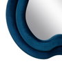 BigBuy Home Miroir mural Bleu Franela Bois Verre Vertical 60 x 4 x 160 cm