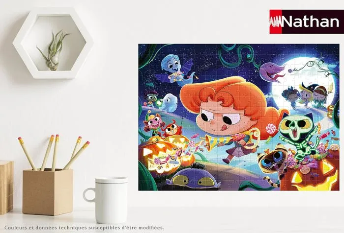 Nathan Puzzle Mortelle Adele Halloween 250 pièces Nathan Puzzle Mortelle Adele Halloween 250 pièces