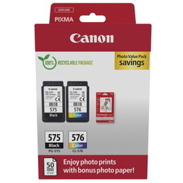 Canon PG-575/CL-576 Photo Value Pack avec Papier Photo