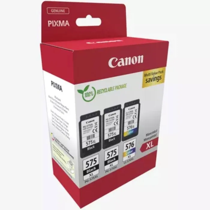 Canon PG-575 / CL-576 Photo Value Pack avec papier photo