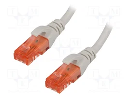 DIGITUS Câble de raccordement Cat 6 U/UTP 1m RJ45