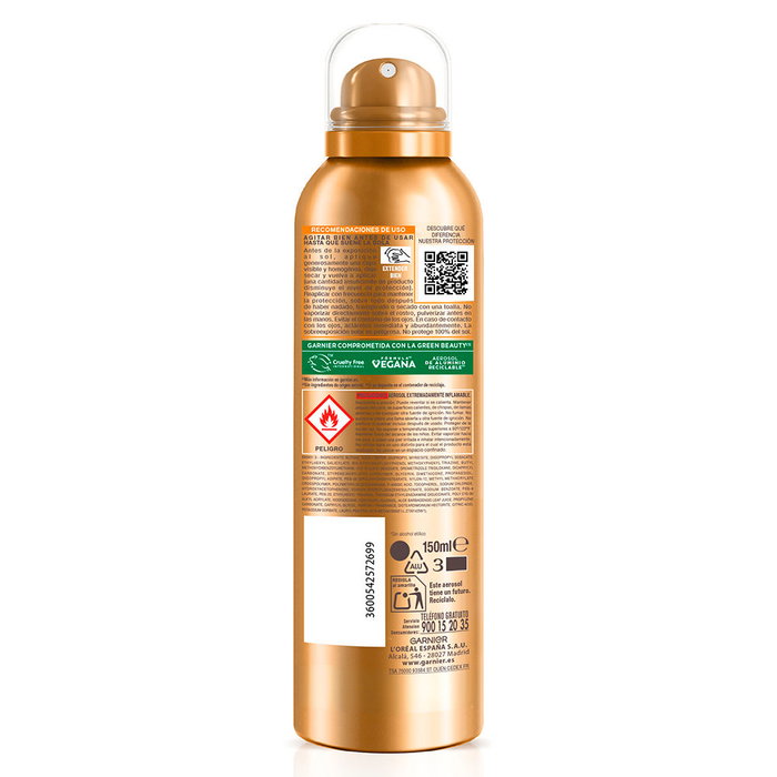 Garnier DELIAL IDEAL BRONZE Brume Protectrice SPF50 150 ml
