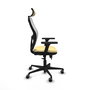 Piqueras y Crespo Chaise de Bureau Jorquera Crème et Blanc