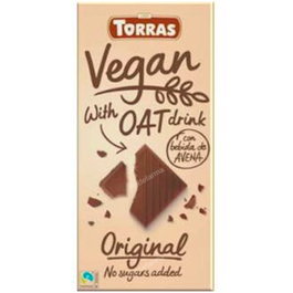 TORRAS Chocolat avec boisson à l'avoine Vegan 100g