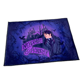 SD TOYS Tapis de sol Wednesday Nevermore Academy 80 x 60 cm - Collection Wednesday