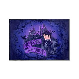 Sd Toys Tapis de sol Nevermore Academy Wednesday 80x60 cm en polyester