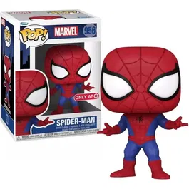Funko Pop! Marvel Spider-Man 956 - Figurine à tête oscillante - Édition spéciale - 9 cm