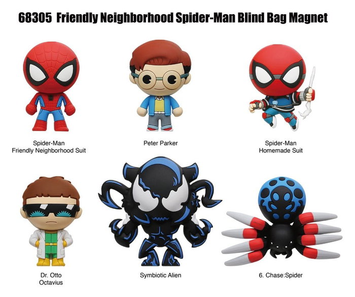 Monogram Int. Spider-Man Blind pack aimants Display (12) Monogram Int. Spider-Man Blind pack aimants Display (12)