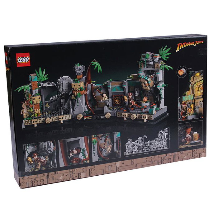 LEGO Indiana Jones Le Temple de l'Idole Dorée 77015 Jeu de Construction 18+