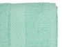 Berilo Serviette de toilette unie 50x90 cm Turquoise 80% coton 20% polyester (Set de 24)