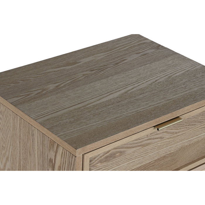 Caisson à Tiroirs Home ESPRIT Rotin Sapin Tropical 52 x 35 x 100 cm