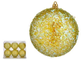 Krist+ Set 6 Boules de Noël Vertes 10 cm (Set de 12)