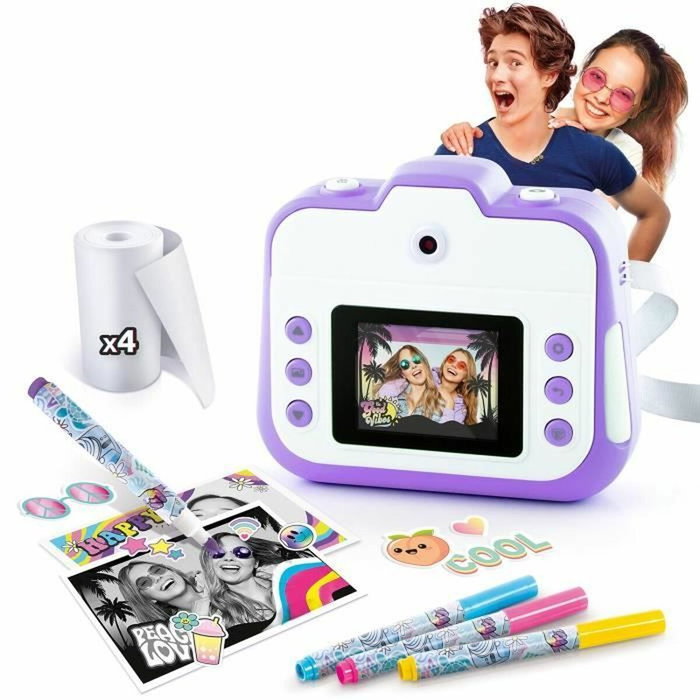 Canal Toys Appareil Photo Instantané Creator - Violet Canal Toys Appareil Photo Instantané Creator - Violet