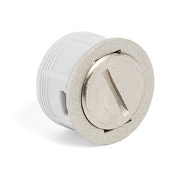 SALICE Contre-poussoir magnétique réglable Ø15 - Embouti avec force de rétention 1,8 kg et réglage -0,5 à +2,5 mm