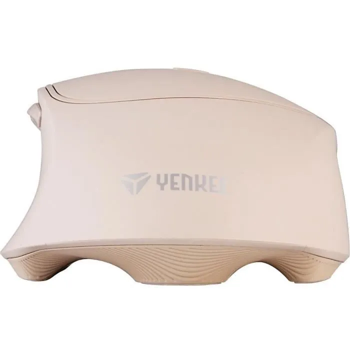 YENKEE Souris sans fil rechargeable SLIDER YMS 2080BG - Capteur optique précis, connexion 2.4 GHz, recharge USB-C, autonomie 30-35 h