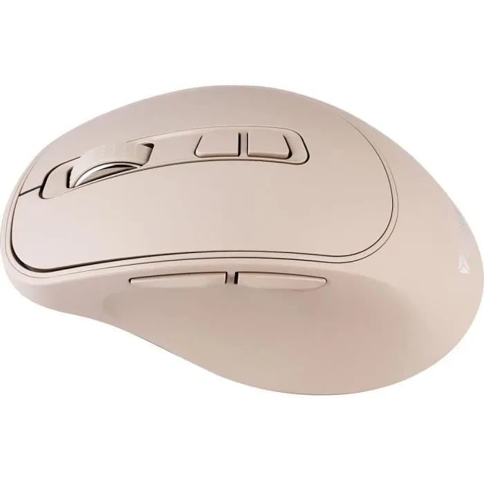 YENKEE Souris sans fil rechargeable SLIDER YMS 2080BG - Capteur optique précis, connexion 2.4 GHz, recharge USB-C, autonomie 30-35 h