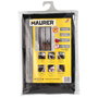 MAURER Cortina Mosquitera Cierre Magnetico 120 x 240 cm Negra