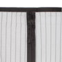 MAURER Cortina Mosquitera Cierre Magnetico 120 x 240 cm Negra