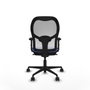 Piqueras y Crespo Chaise de Bureau 2D036N0 Bleu clair