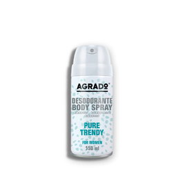 Agrado Spray Déodorant Body Pure Trend – Fraîcheur durable protection longue durée