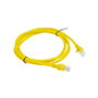 LANBERG Cordon de raccordement Cat 5e RJ45 jaune 1,5m