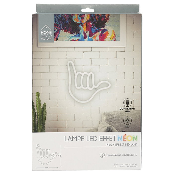 Home Deco Factory Déco Néon LED USB Mano Home Deco Factory Déco Néon LED USB Mano