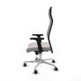 Piqueras y Crespo Chaise de Bureau Albacete Blanc et Noir